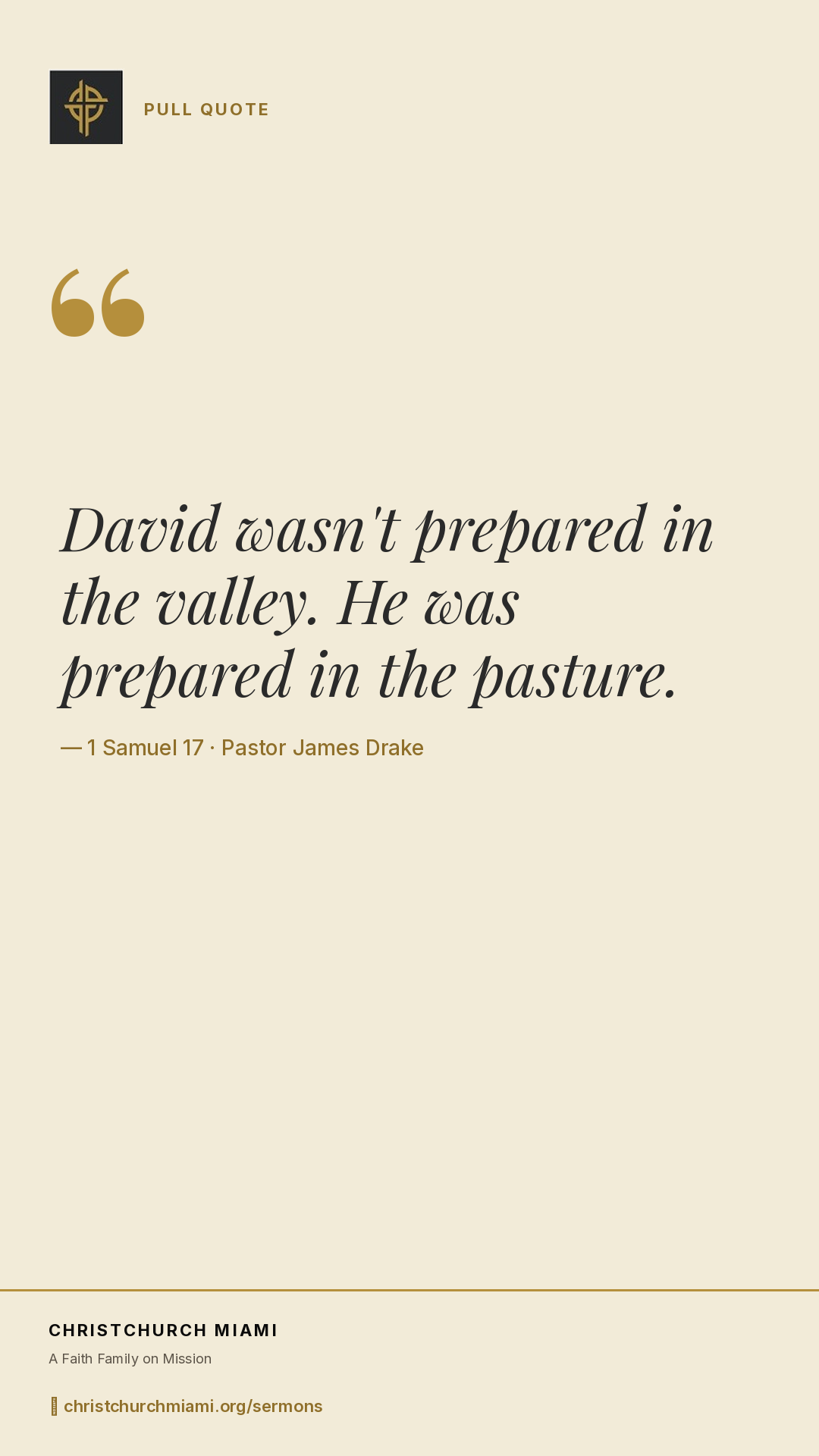 Story · Pull quote — slide 1
