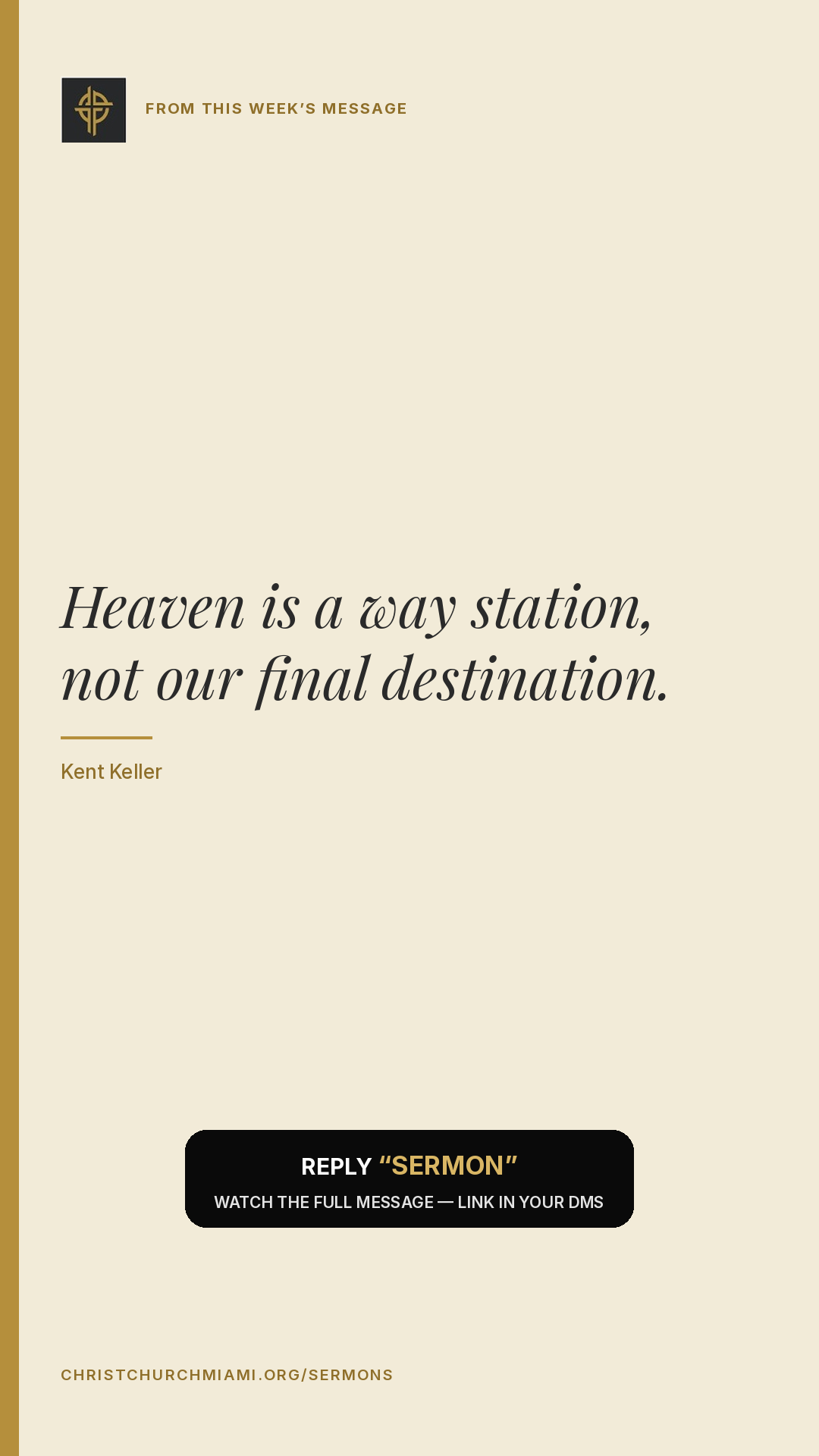 Brand · Pull quote in frame — slide 1