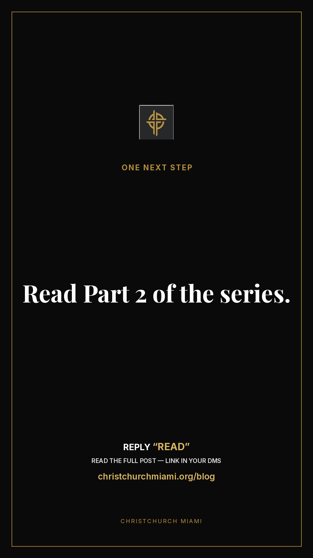 Framework (5-slide story sequence) — slide 5