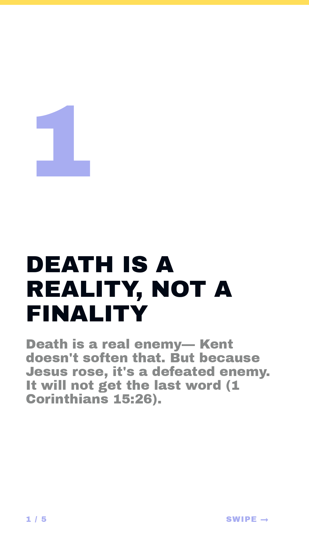 Isaiah · Framework (5-slide story sequence) — slide 2
