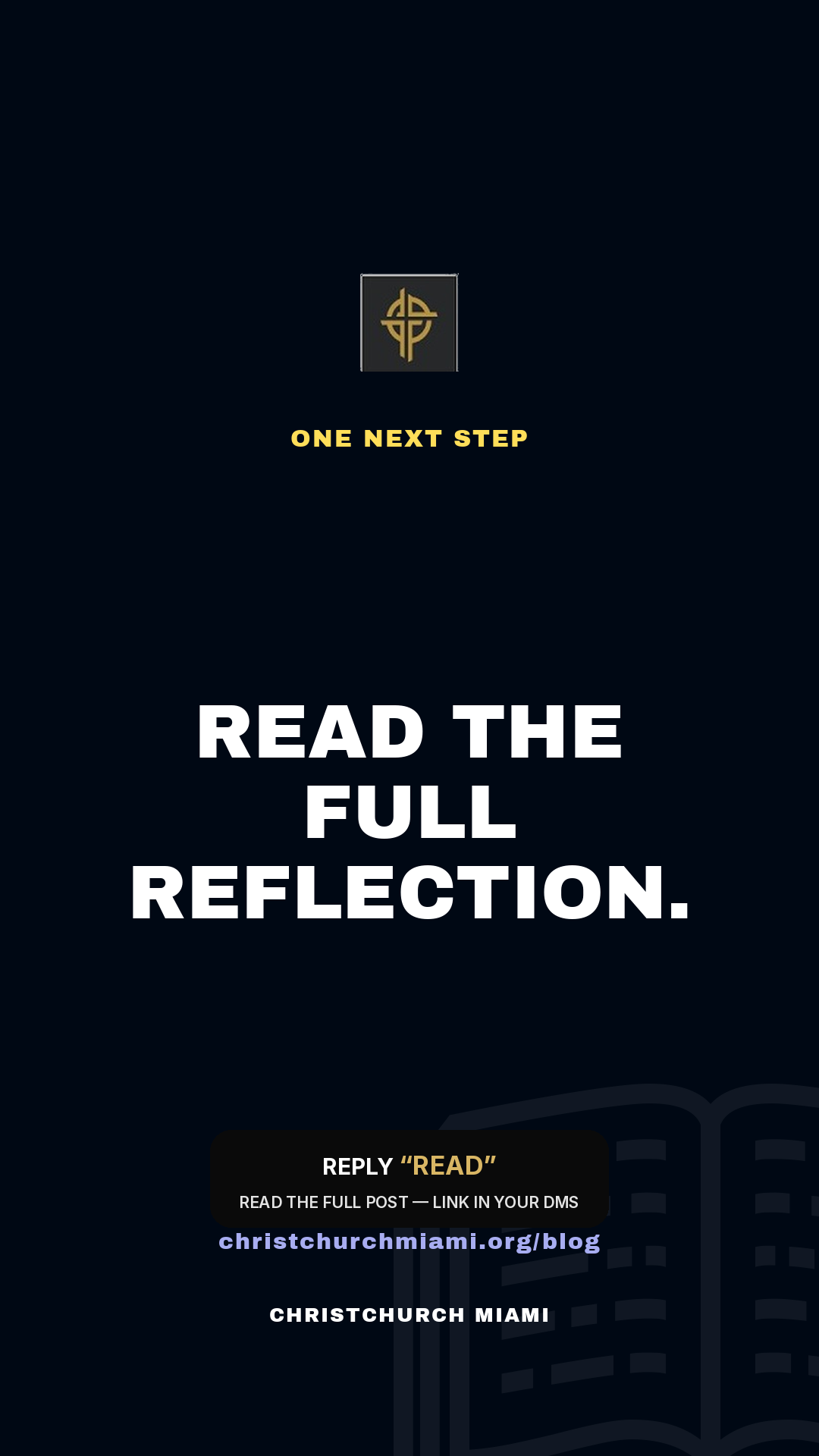 Isaiah · Framework (5-slide story sequence) — slide 5