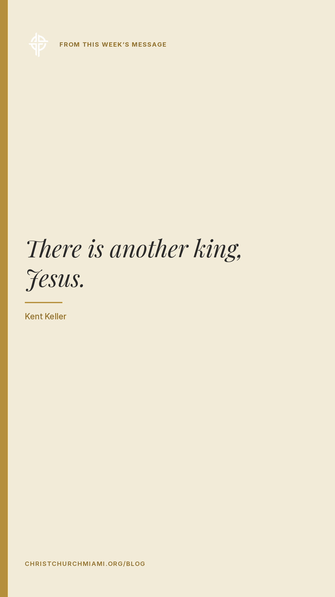 Brand · Pull quote in frame — slide 1