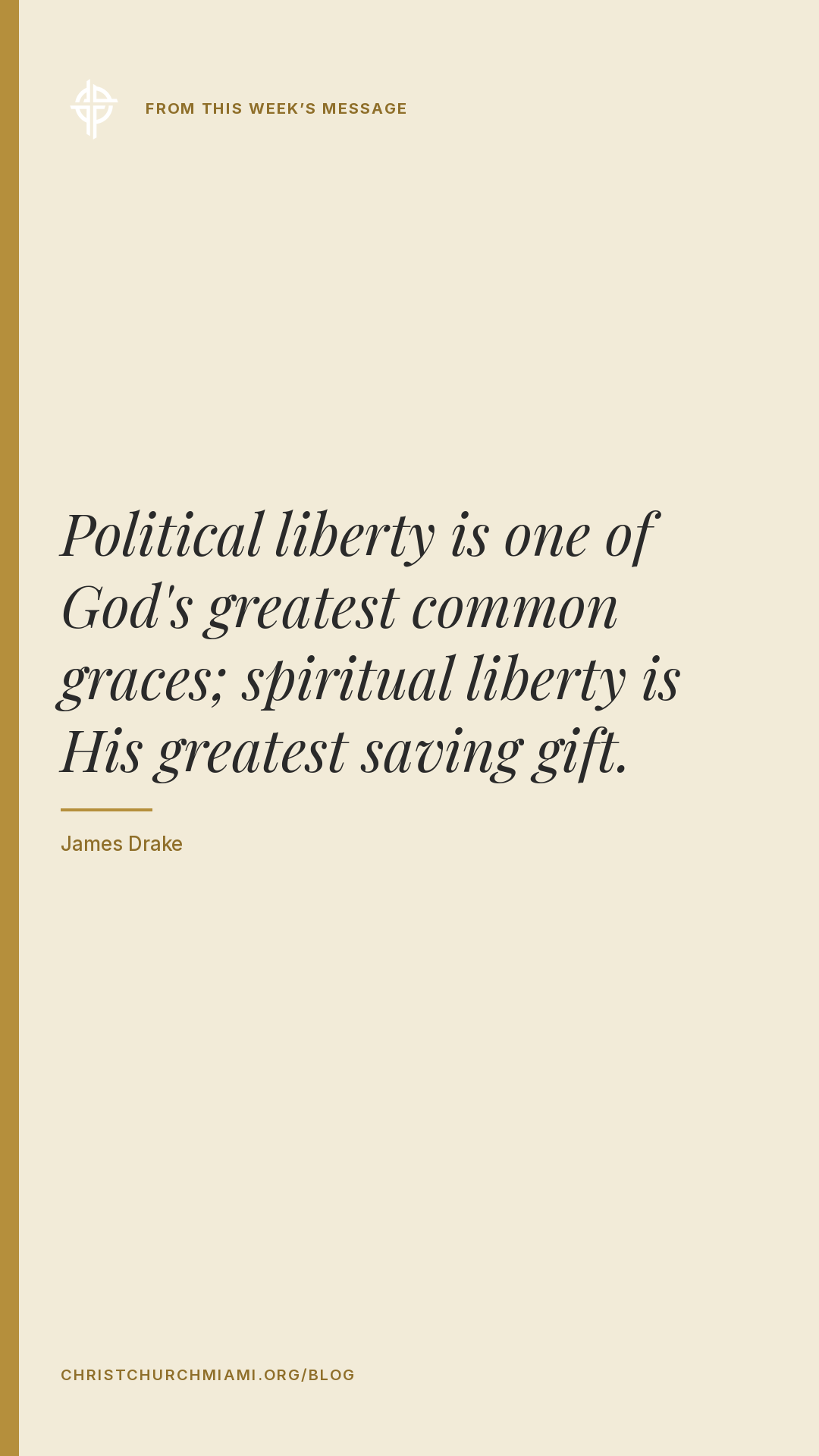 Brand · Pull quote in frame — slide 1