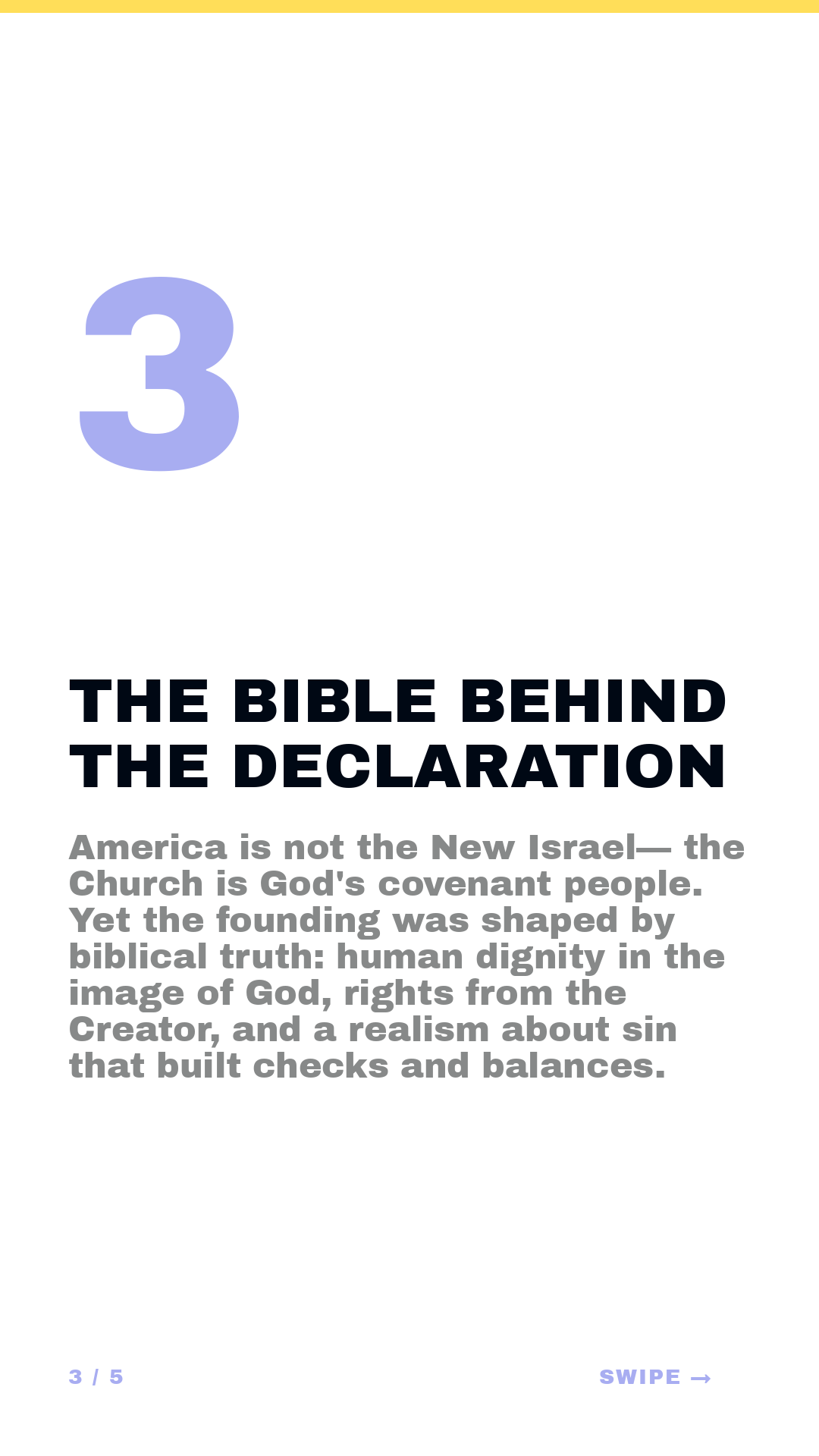 Isaiah · Framework (5-slide story sequence) — slide 4