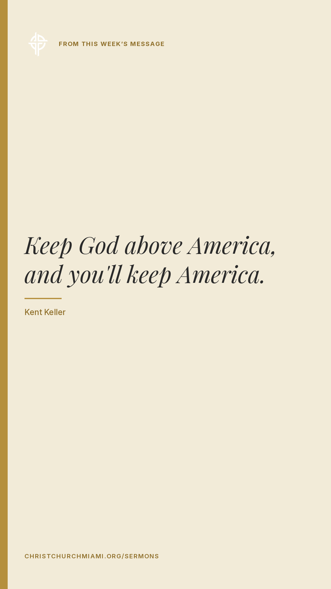Brand · Pull quote in frame — slide 1