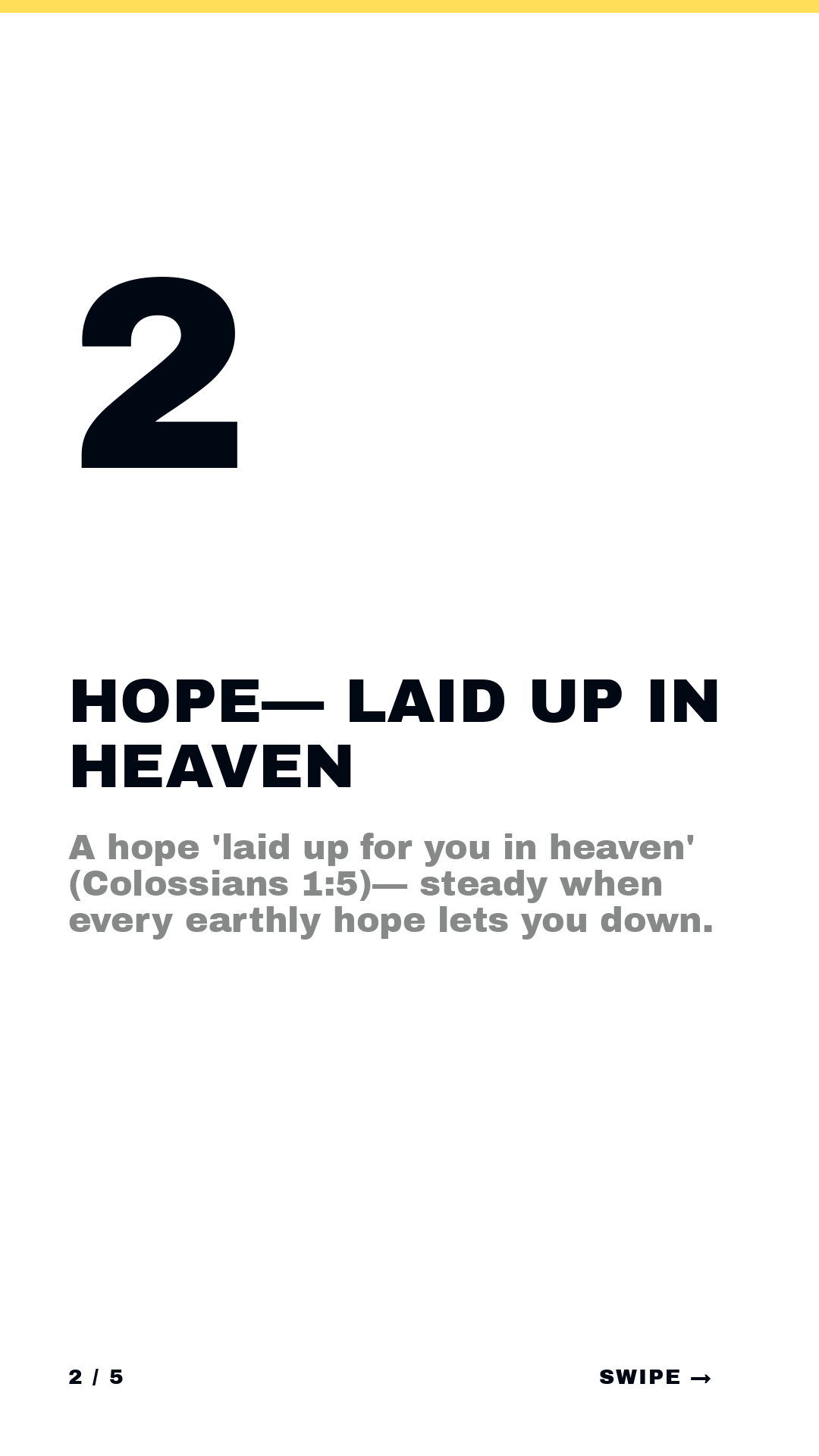 Isaiah · Framework (5-slide story sequence) — slide 3