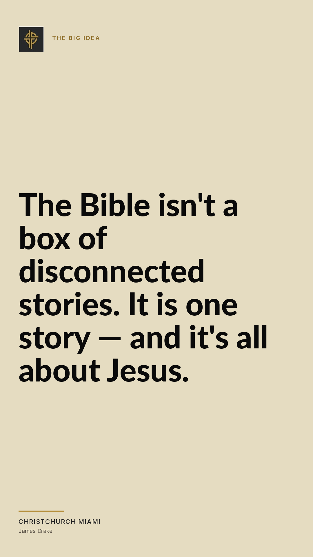 Thesis statement — slide 1