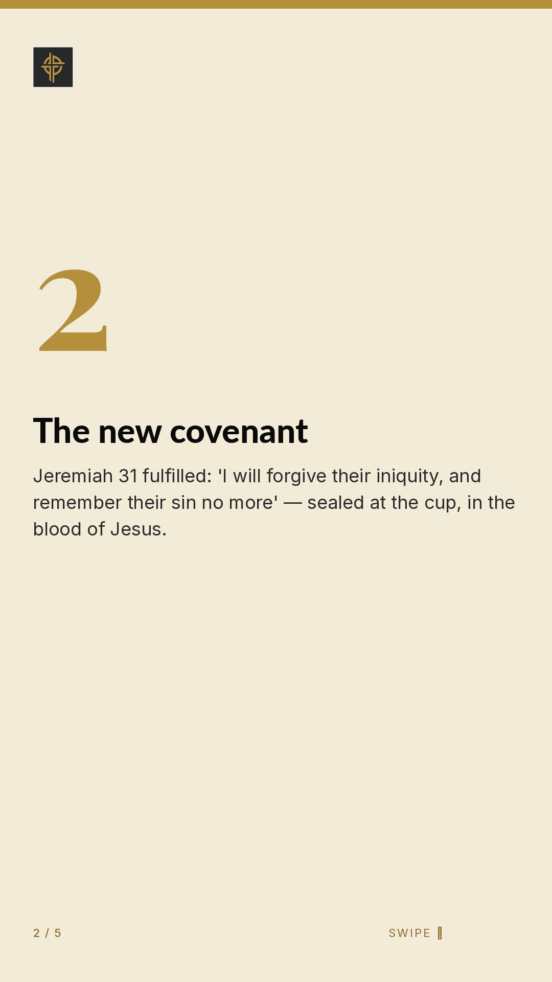 Framework (5-slide story sequence) — slide 3