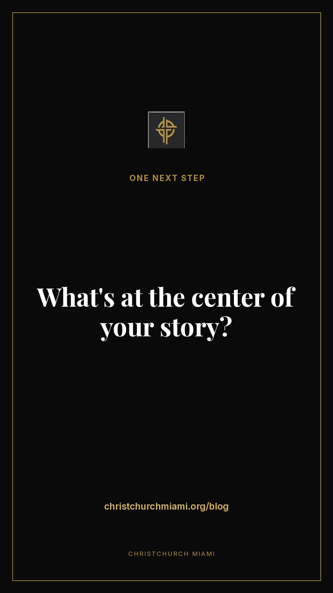 Framework (5-slide story sequence) — slide 5