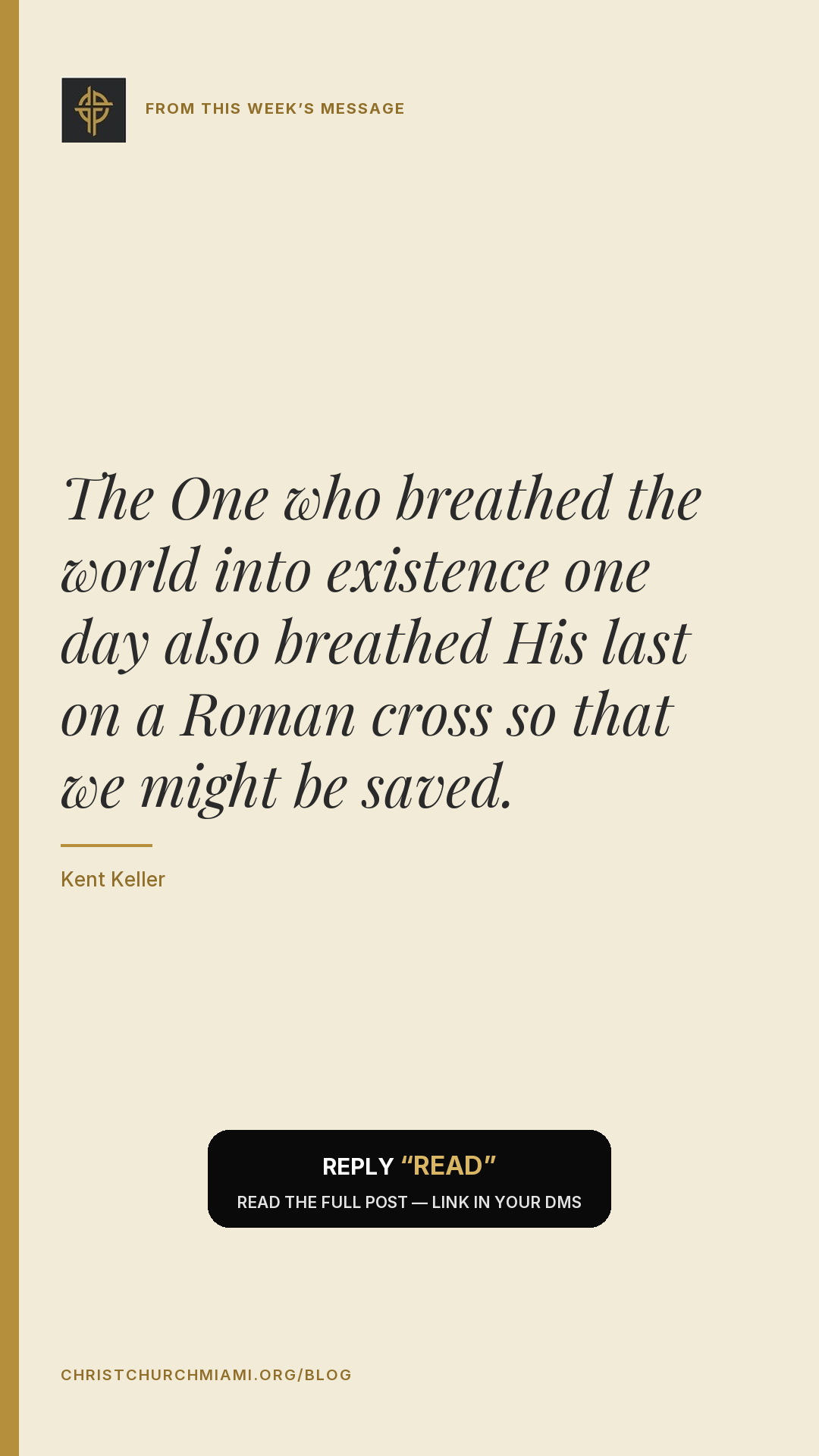 Brand · Pull quote in frame — slide 1