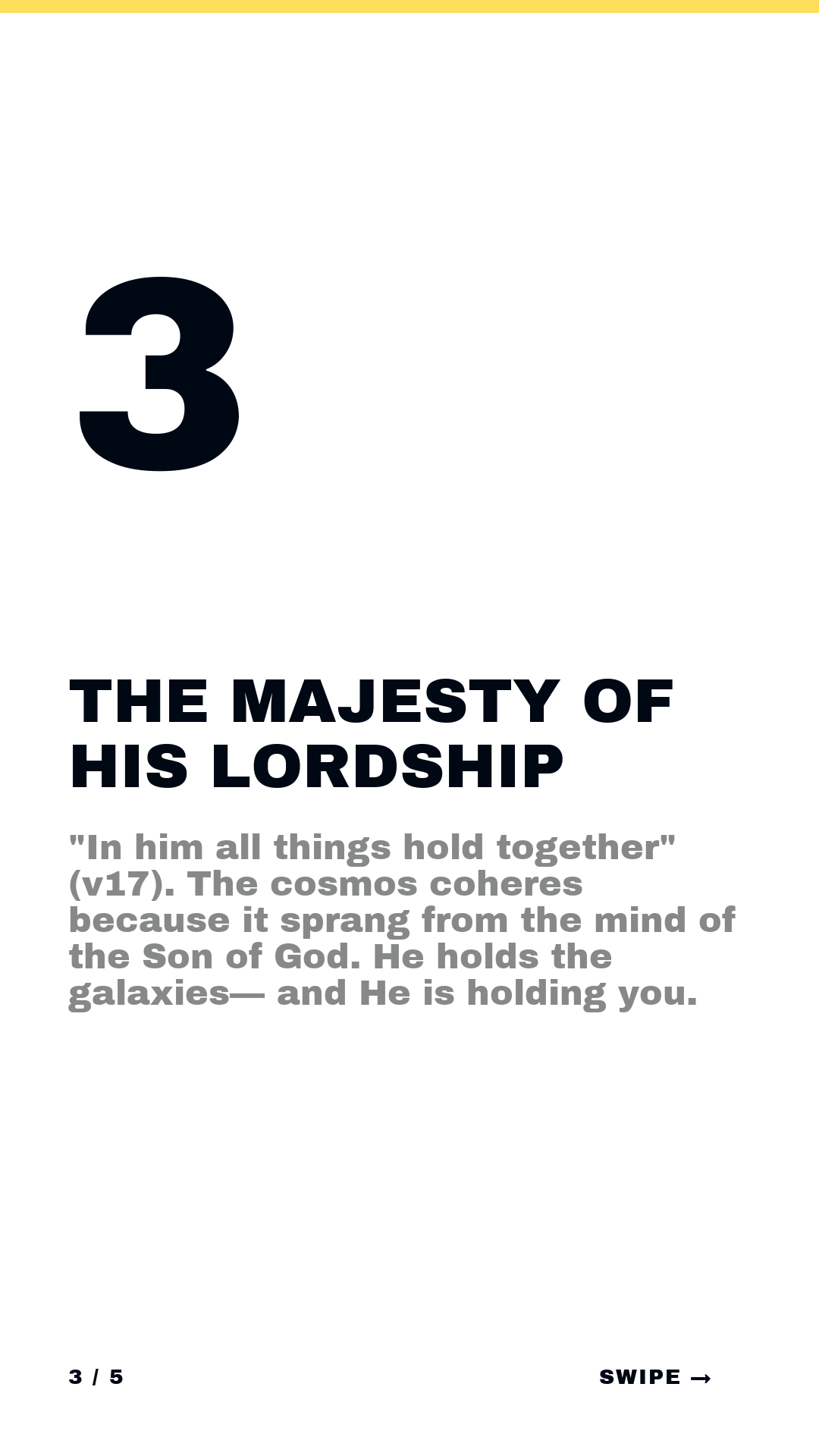 Isaiah · Framework (5-slide story sequence) — slide 4