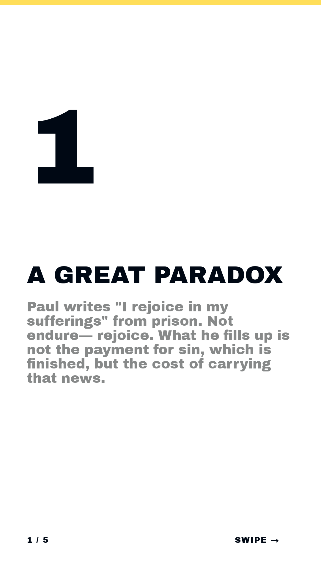 Isaiah · Framework (5-slide story sequence) — slide 2