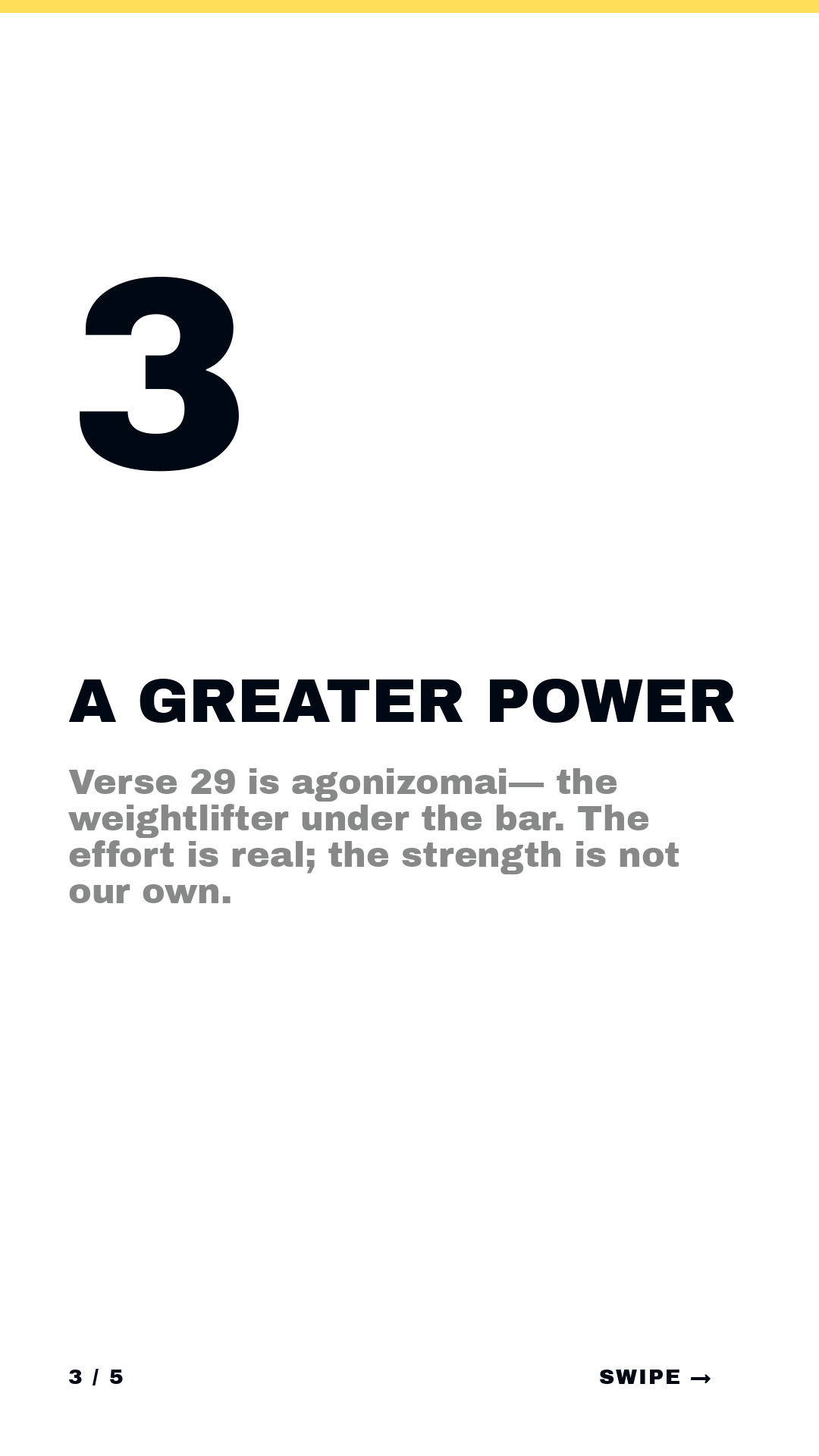 Isaiah · Framework (5-slide story sequence) — slide 4