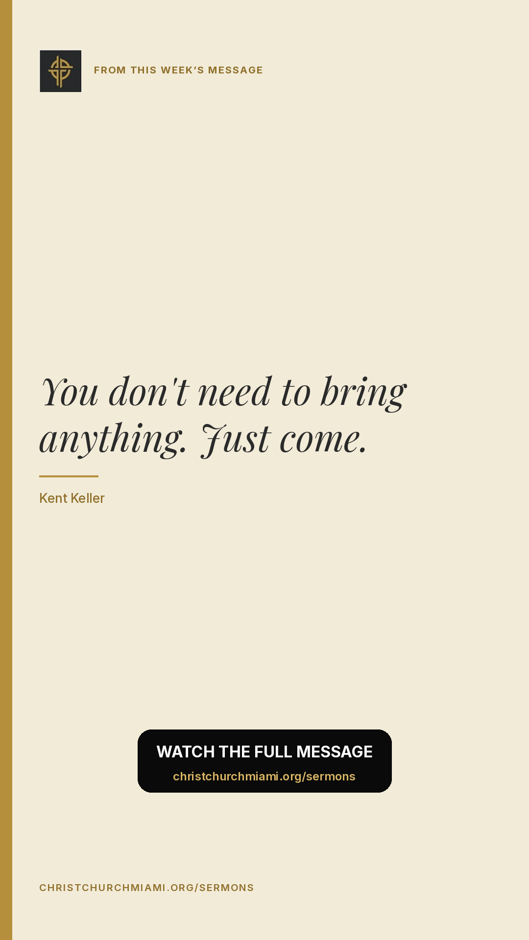 Brand · Pull quote in frame — slide 1
