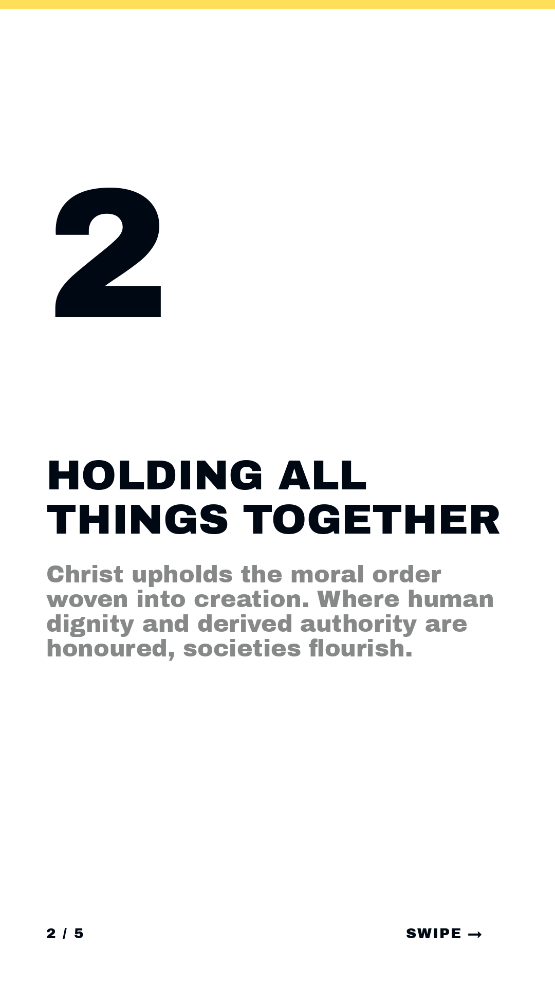 Isaiah · Framework (5-slide story sequence) — slide 3