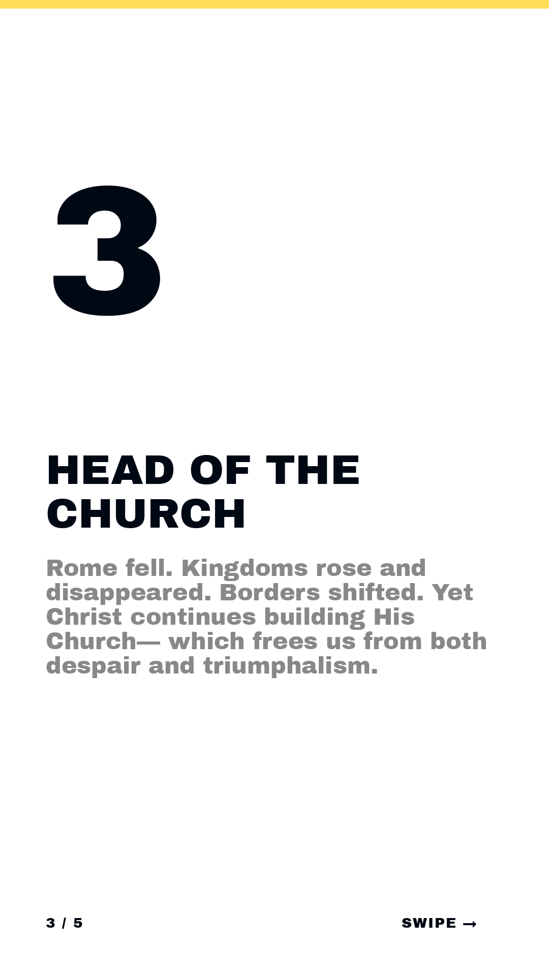 Isaiah · Framework (5-slide story sequence) — slide 4