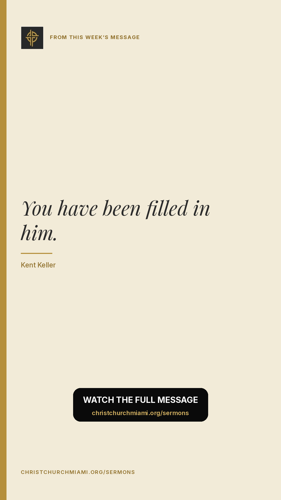 Brand · Pull quote in frame — slide 1