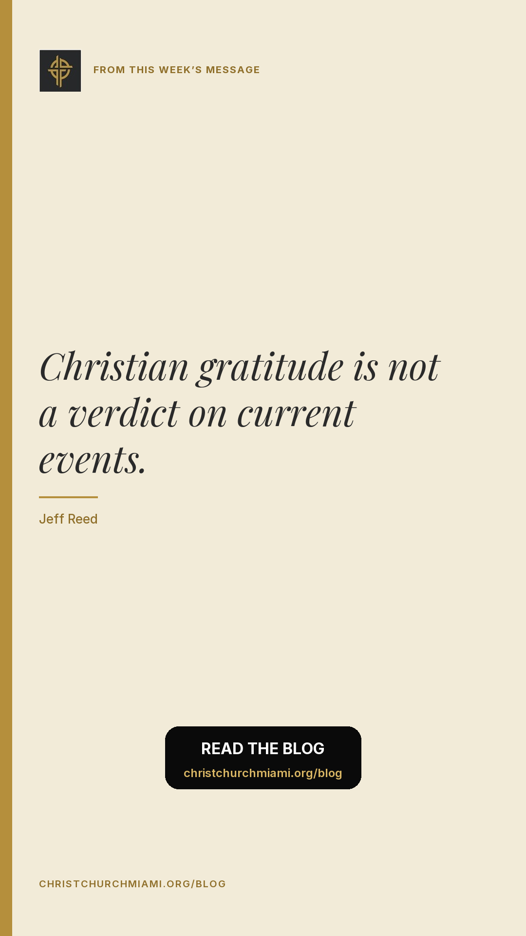 Brand · Pull quote in frame — slide 1