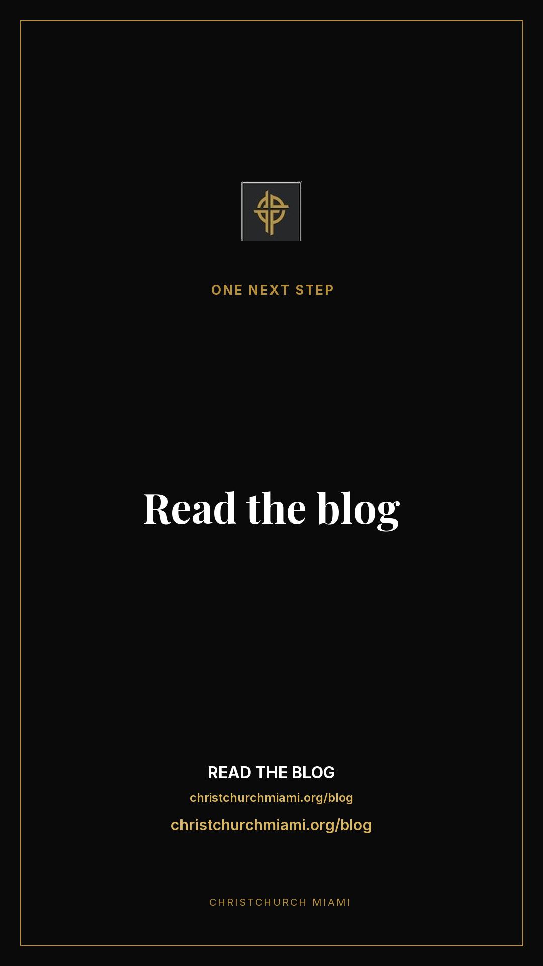 Framework (5-slide story sequence) — slide 5