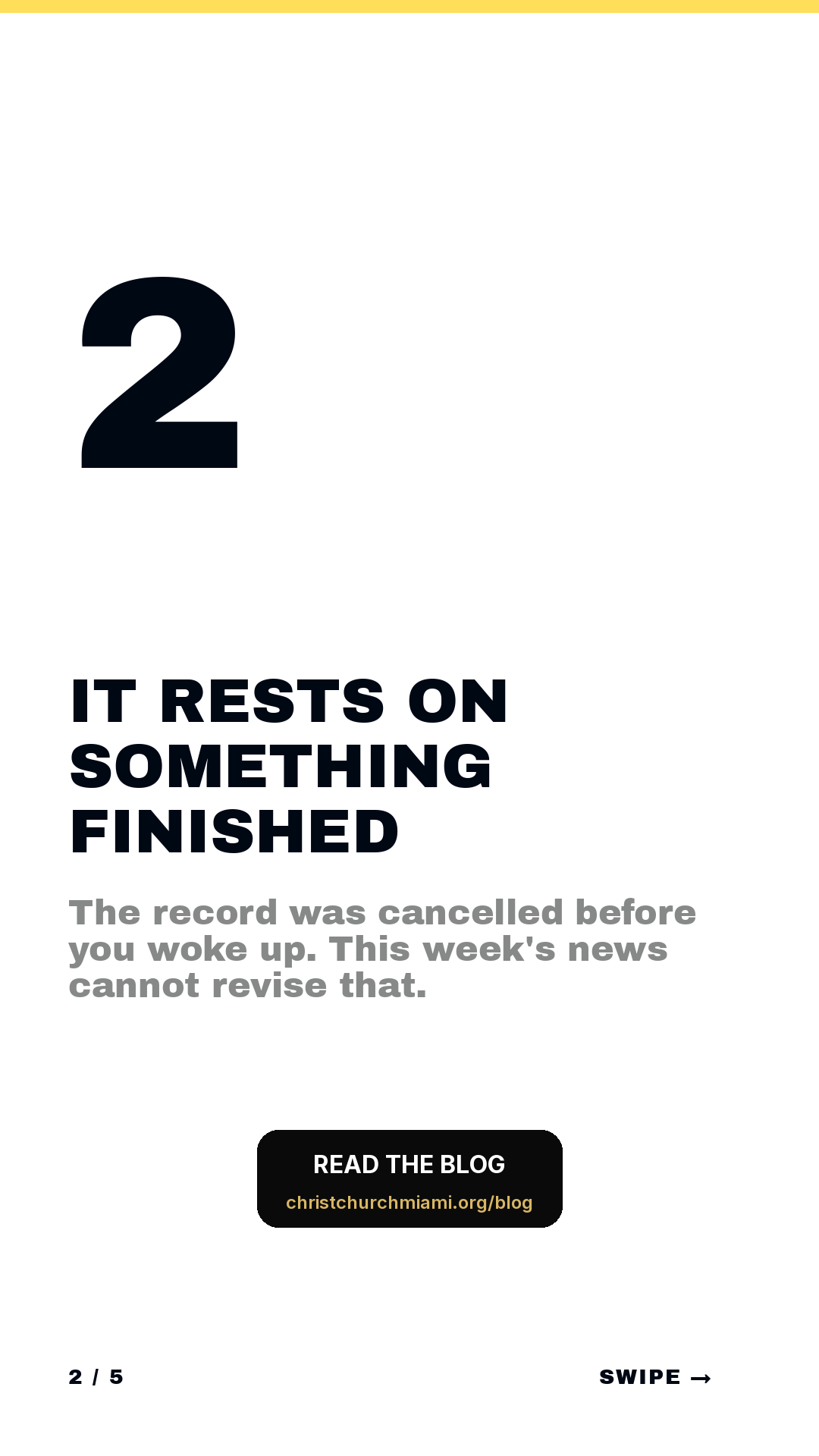 Isaiah · Framework (5-slide story sequence) — slide 3