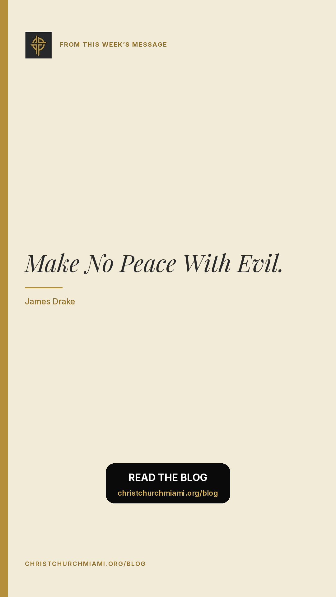 Brand · Pull quote in frame — slide 1
