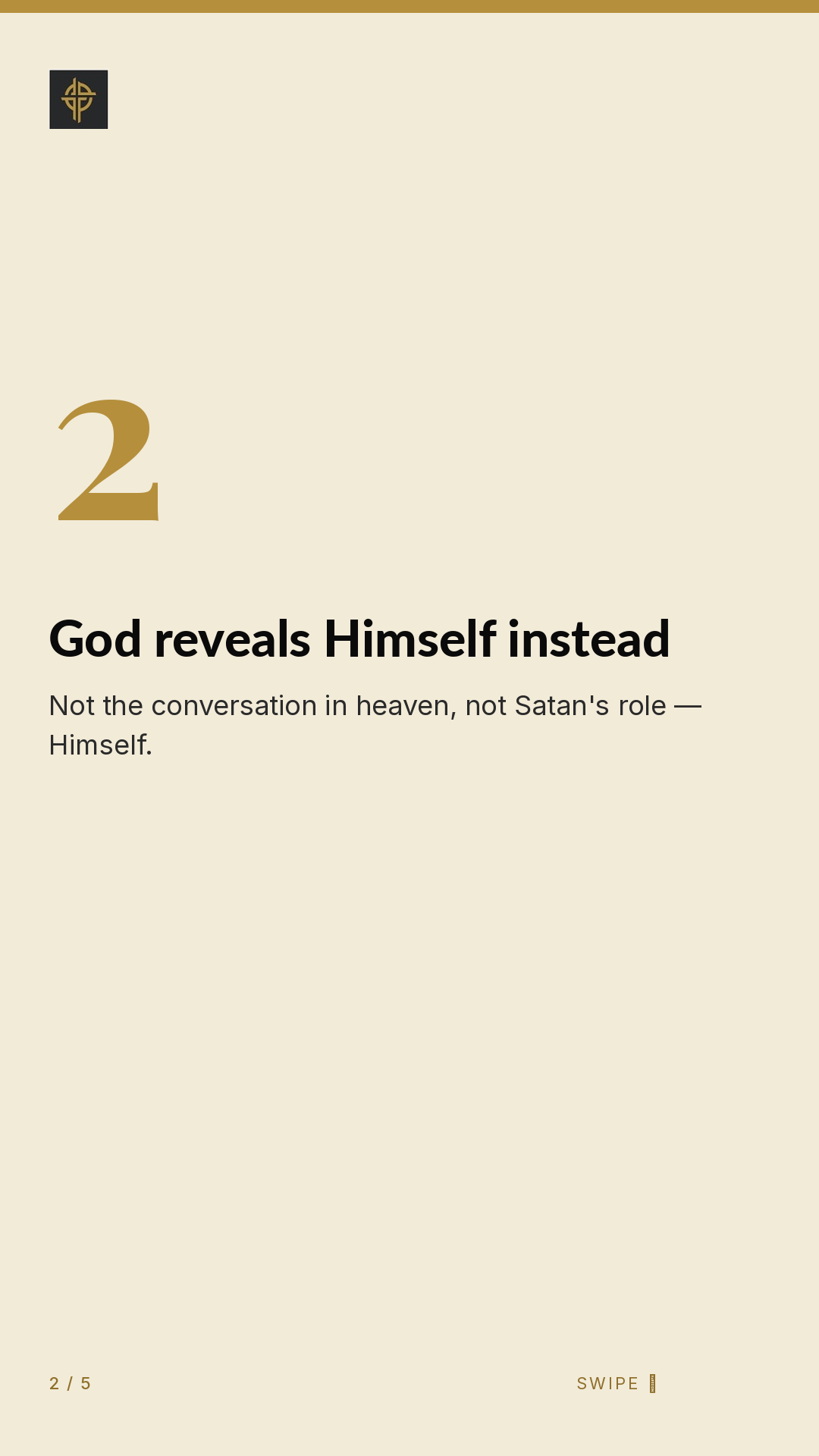 Framework (5-slide story sequence) — slide 3