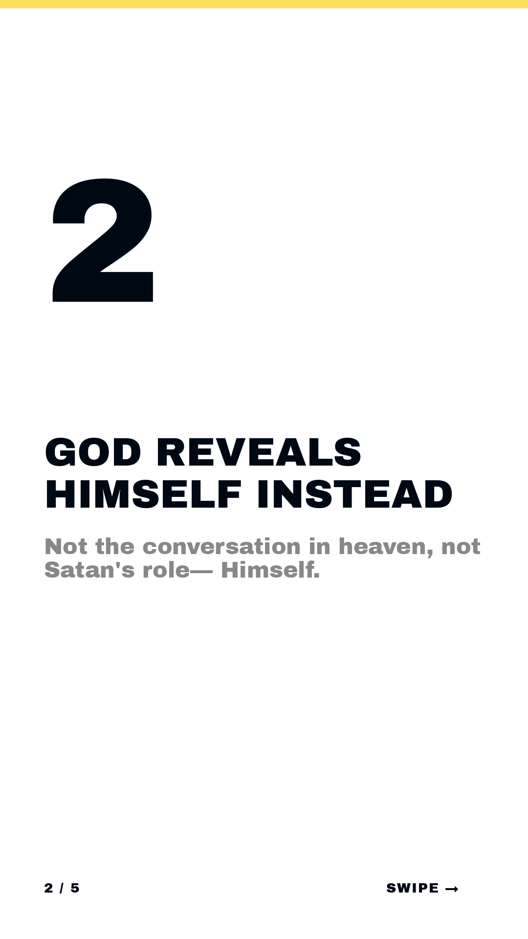 Isaiah · Framework (5-slide story sequence) — slide 3