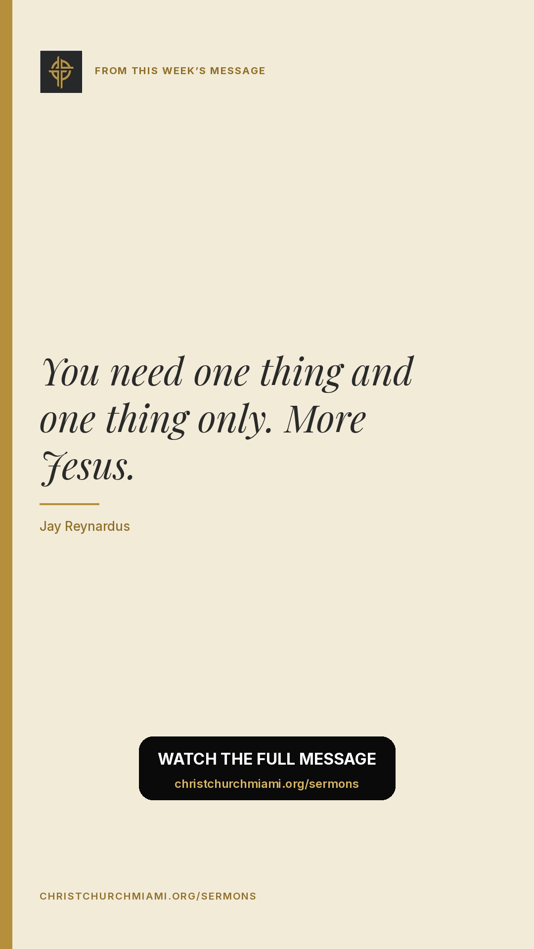 Brand · Pull quote in frame — slide 1