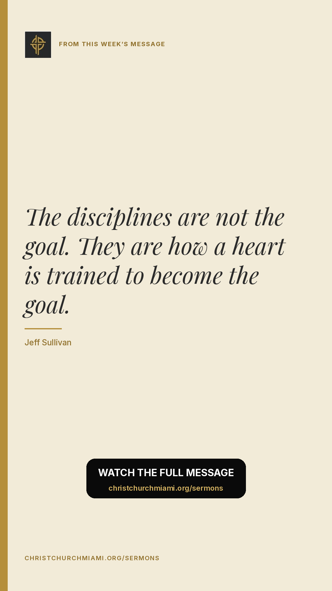 Brand · Pull quote in frame — slide 1