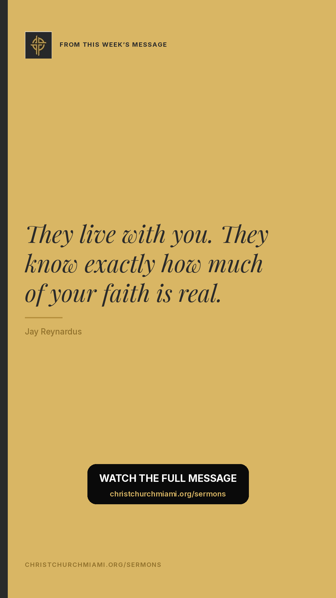 Brand · Pull quote in frame — slide 1