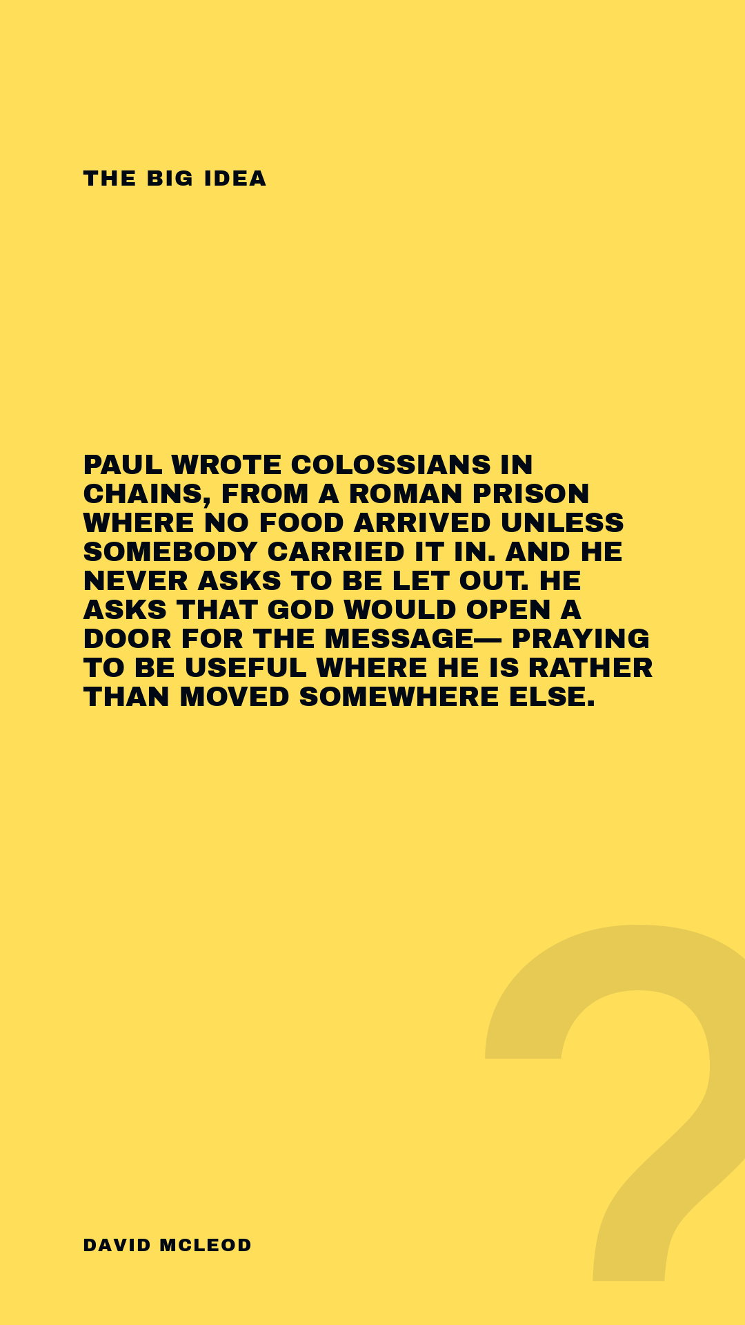 Isaiah · Thesis statement — slide 1