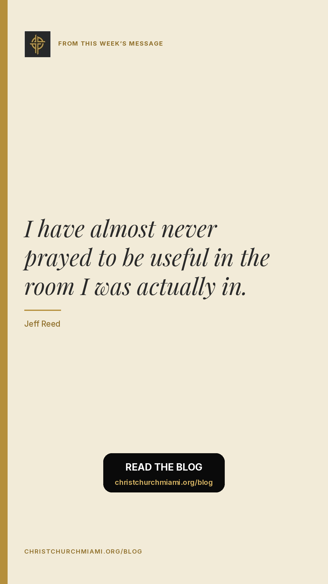 Brand · Pull quote in frame — slide 1