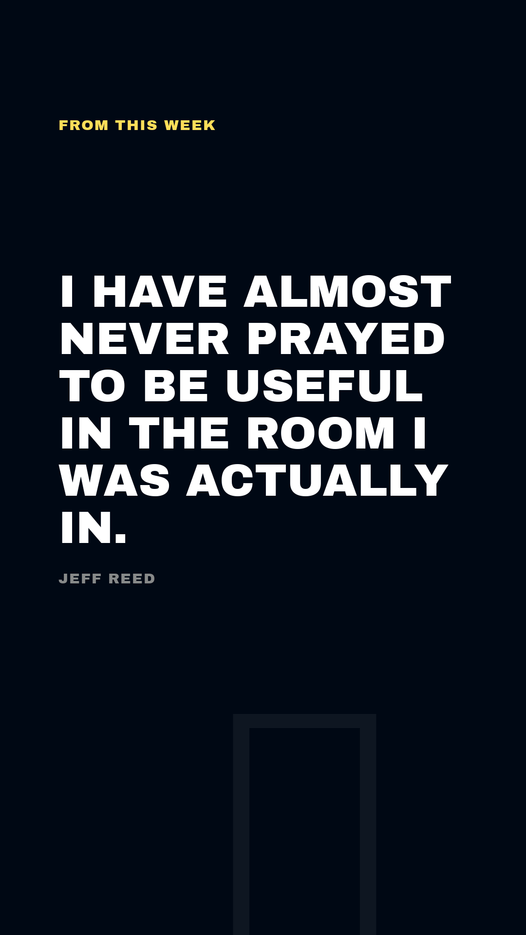 Isaiah · Brand · Pull quote — slide 1