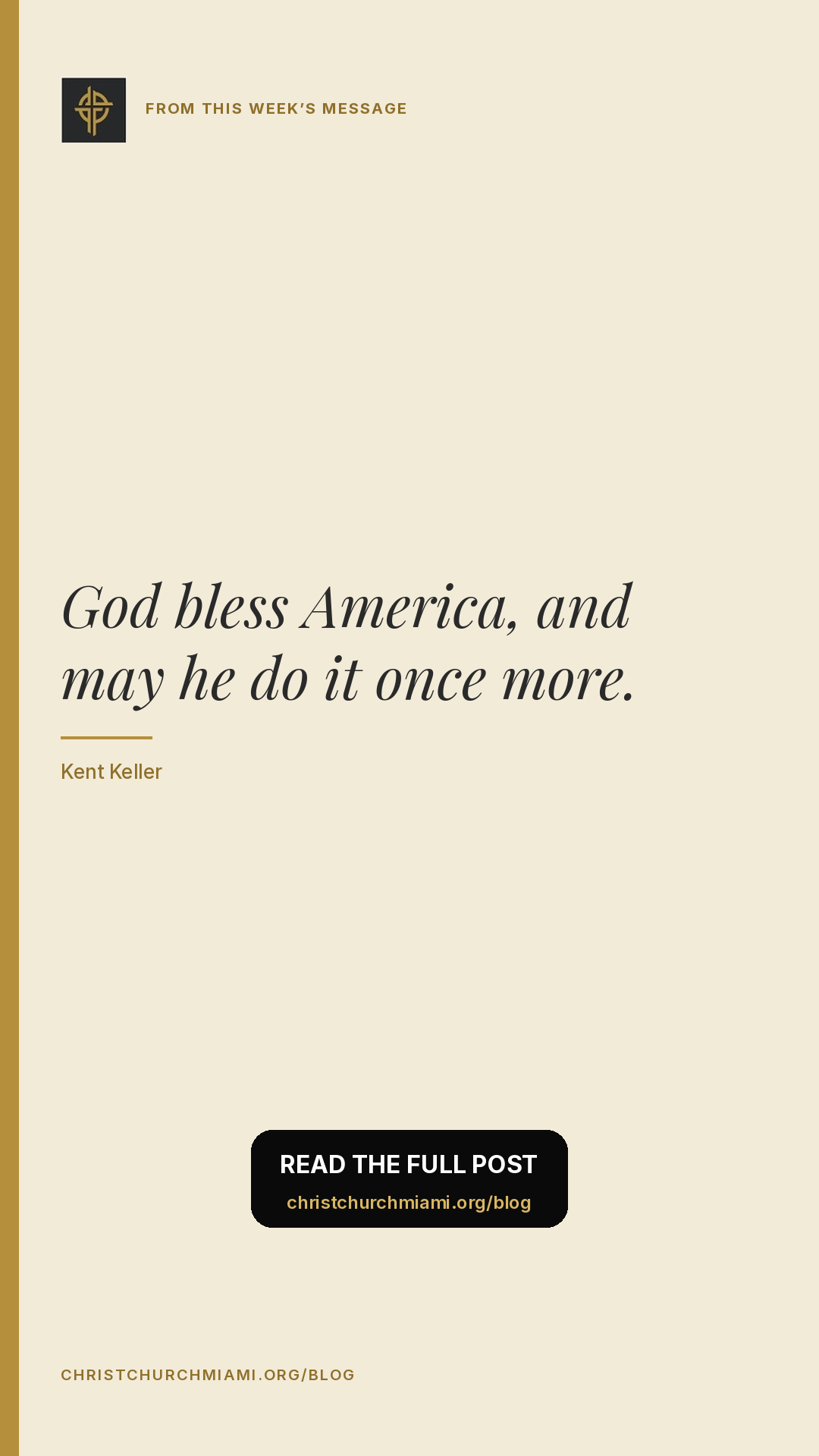 Brand · Pull quote in frame — slide 1