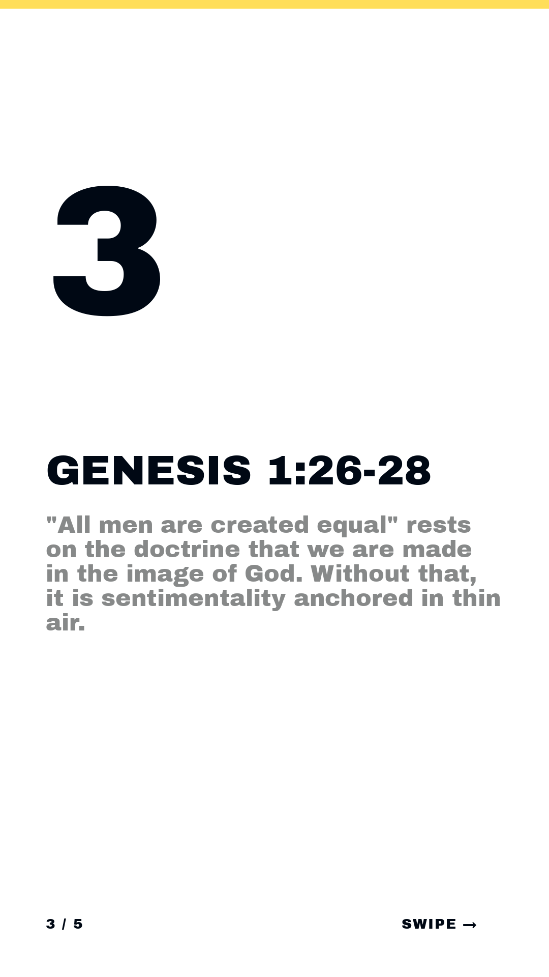 Isaiah · Framework (5-slide story sequence) — slide 4
