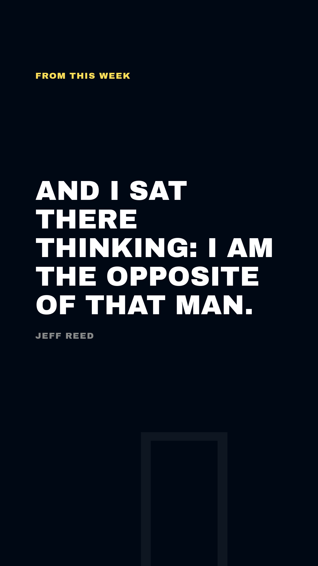 Isaiah · Brand · Pull quote — slide 1
