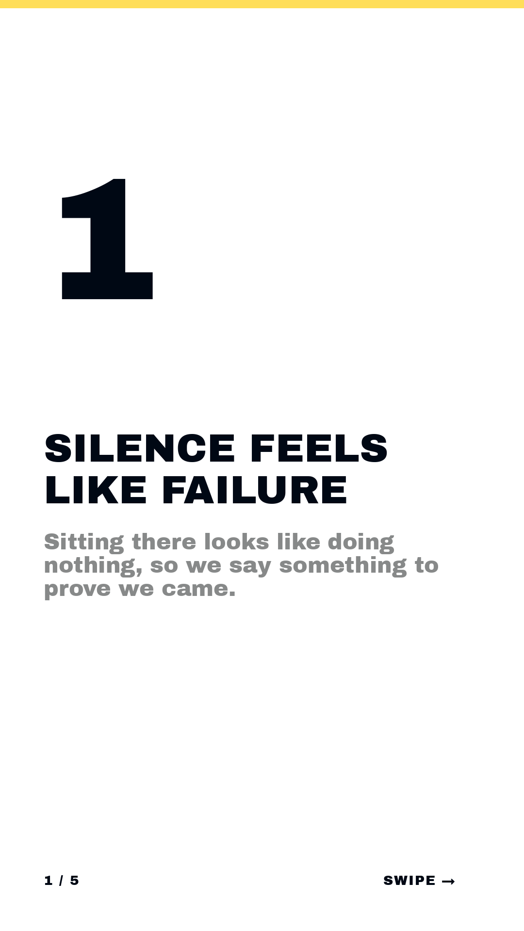 Isaiah · Framework (5-slide story sequence) — slide 2