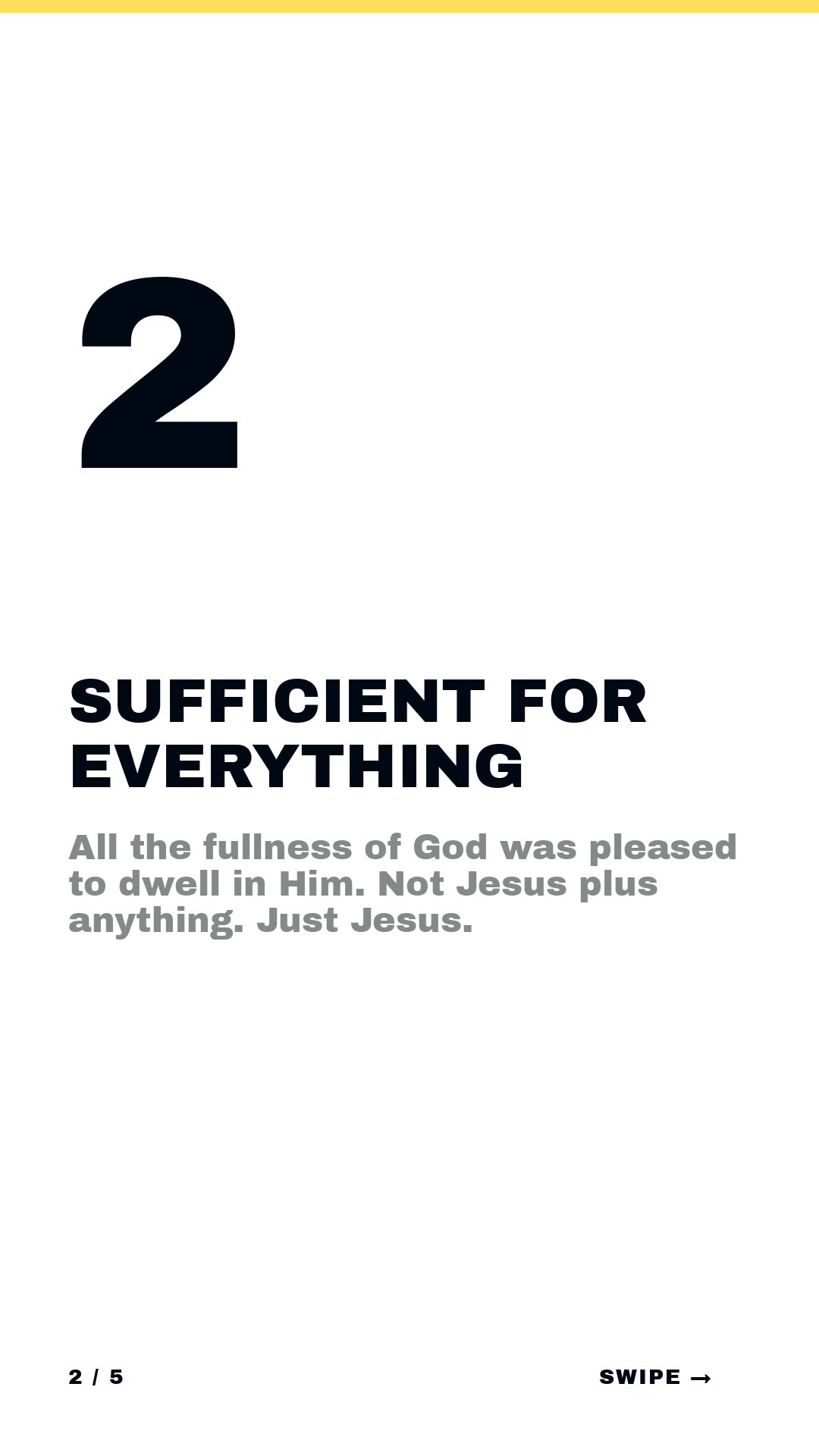 Isaiah · Framework (5-slide story sequence) — slide 3