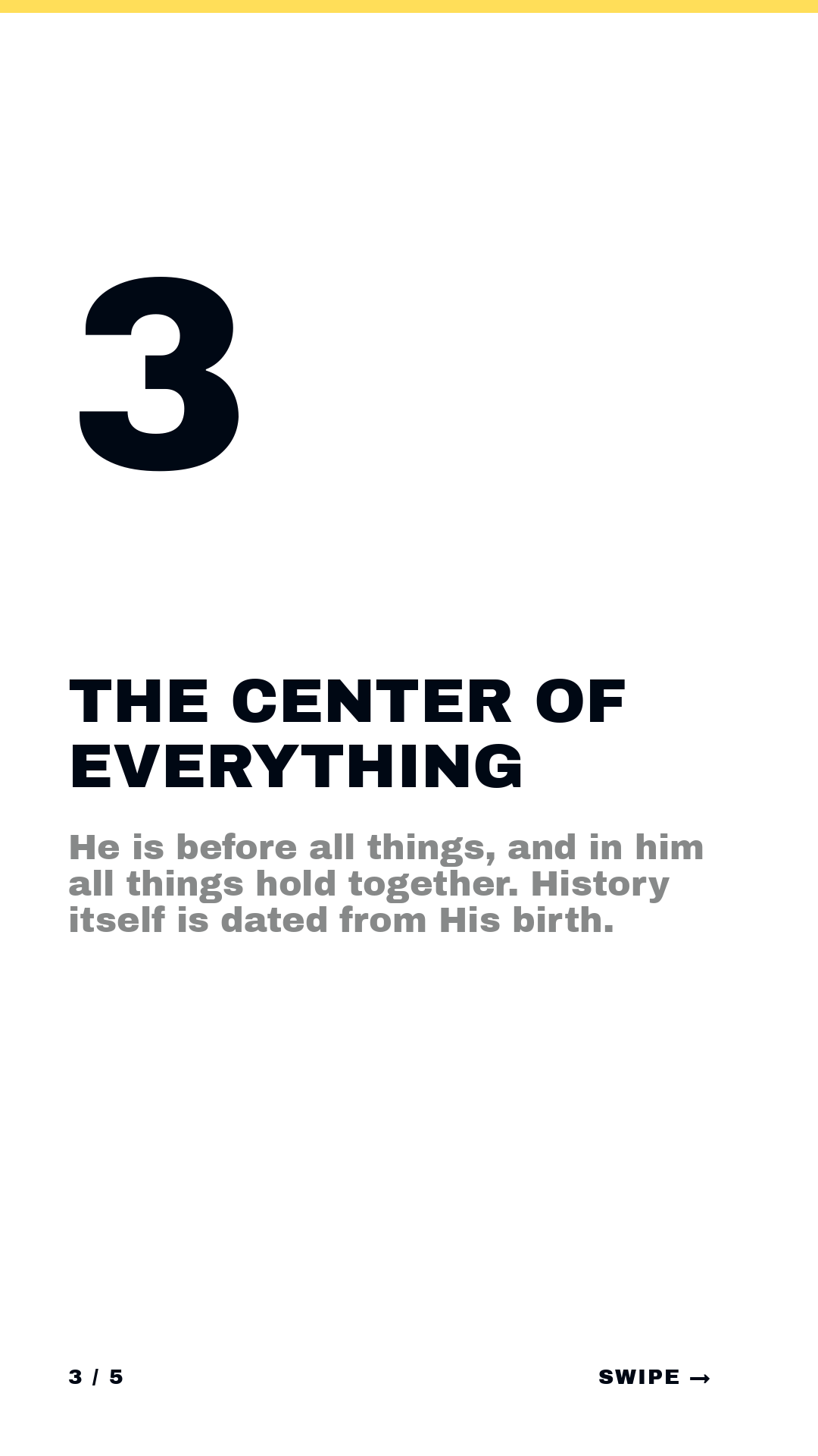 Isaiah · Framework (5-slide story sequence) — slide 4