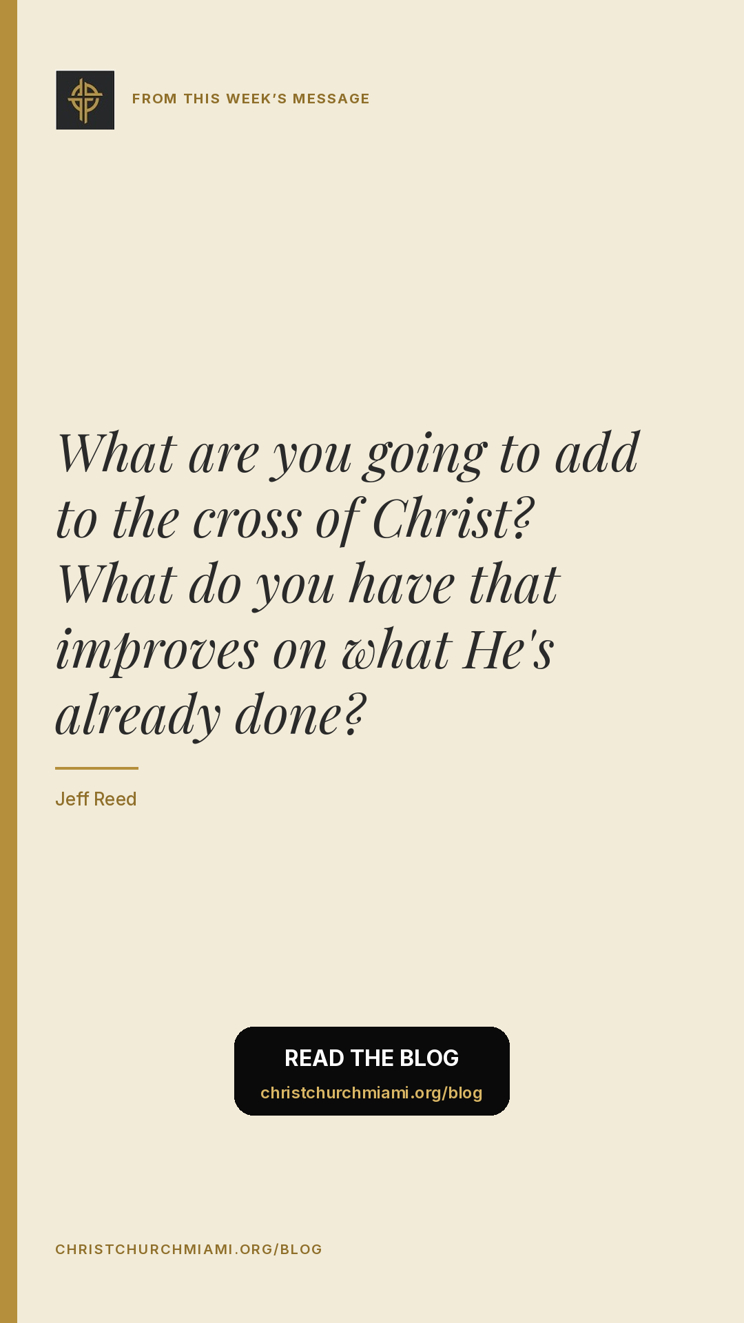 Brand · Pull quote in frame — slide 1
