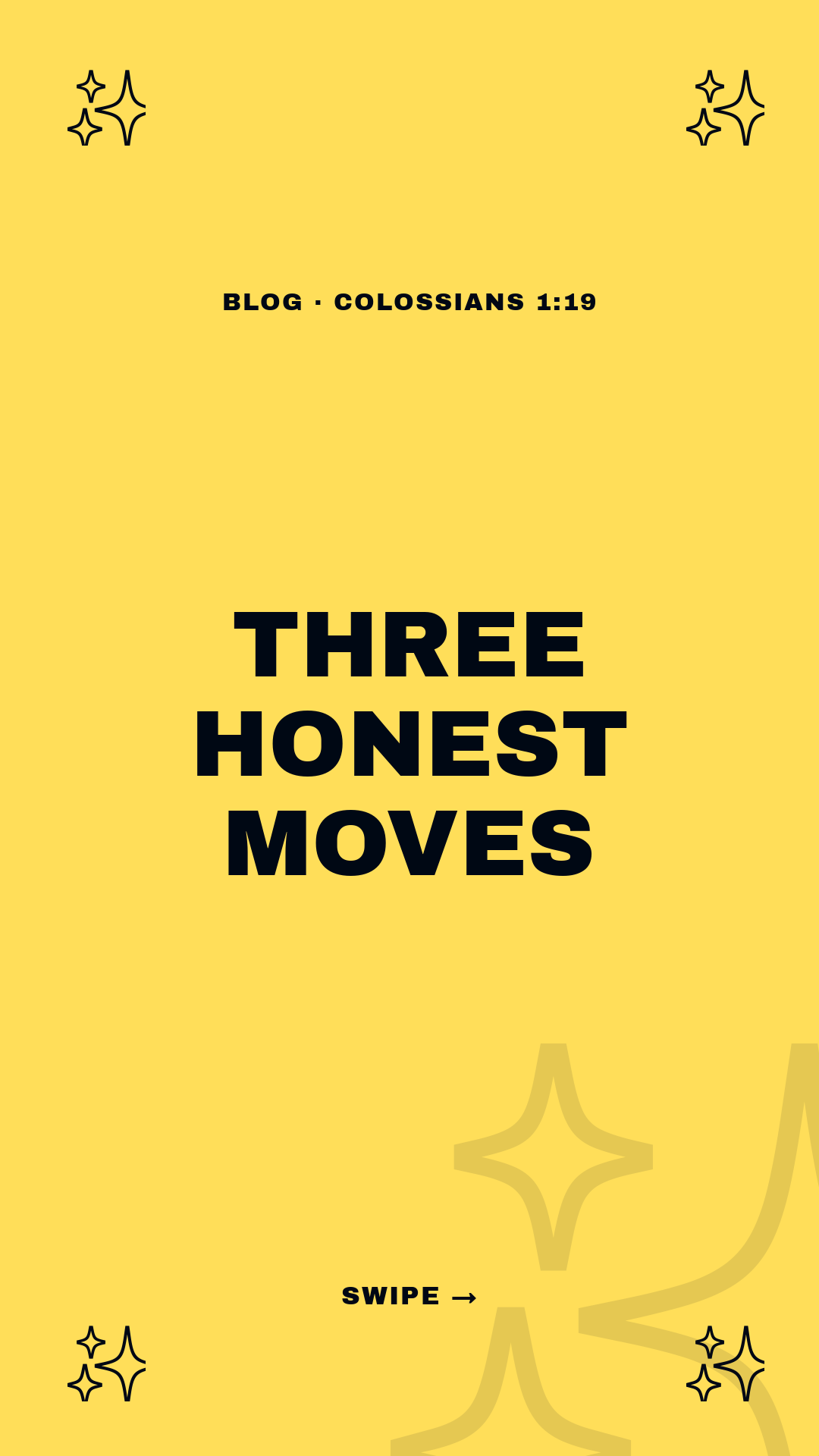 Isaiah · Framework (5-slide story sequence) — slide 1